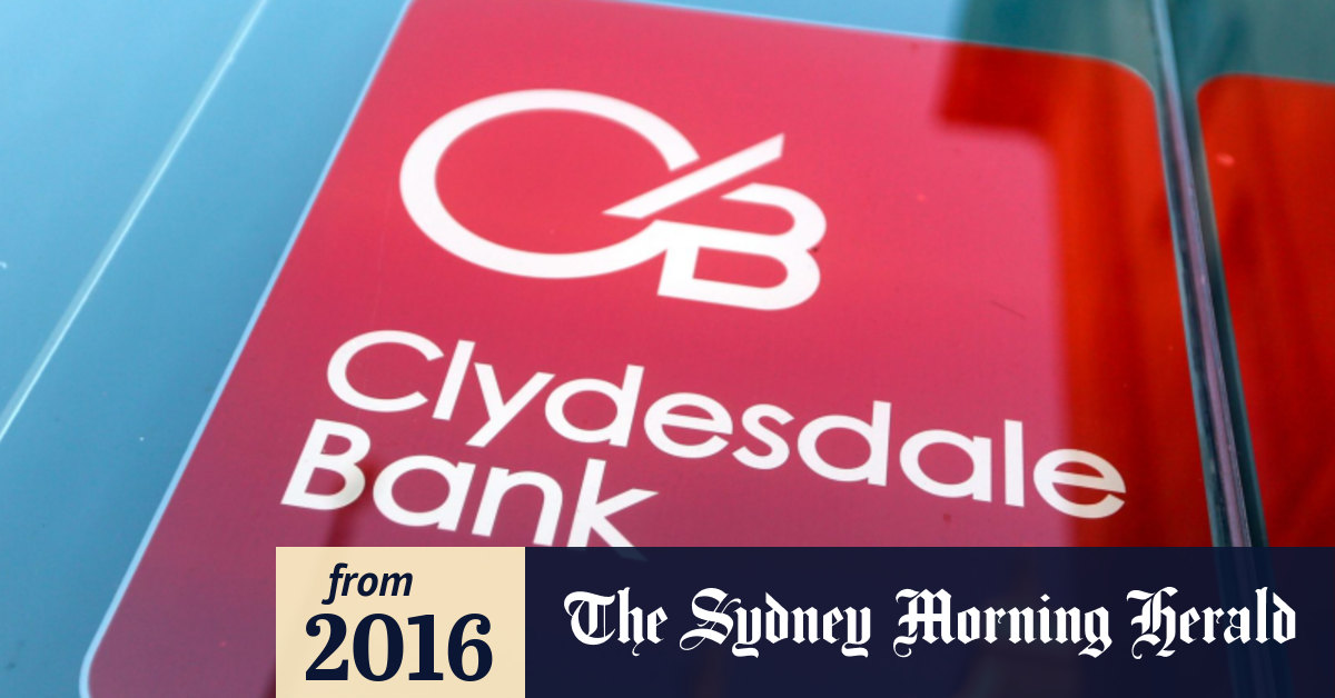 Clydesdale chief argues NABowned British bank is very cheap